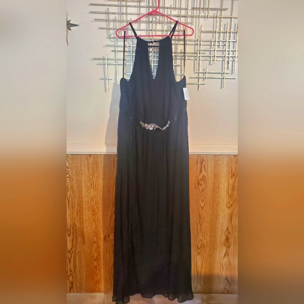 David's Bridal Black Dress Plus Size